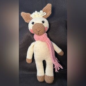 Handmade Crochet Llama Plush